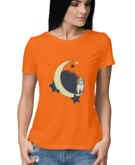 The Moon dog Women's T-Shirt